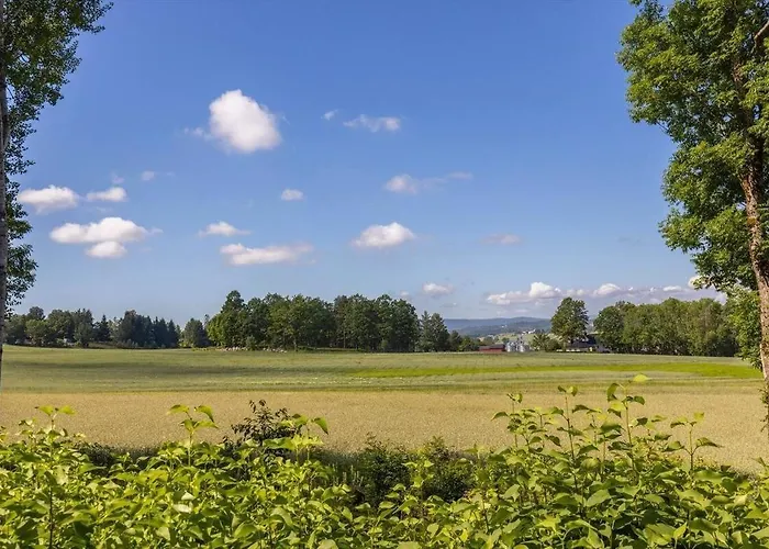 Koselig Pa Eget Tun Med Varmtvanns Utedusj * As